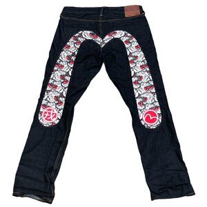 Vintage Evisu Japanese Selvedge Denim Jeans Size 34